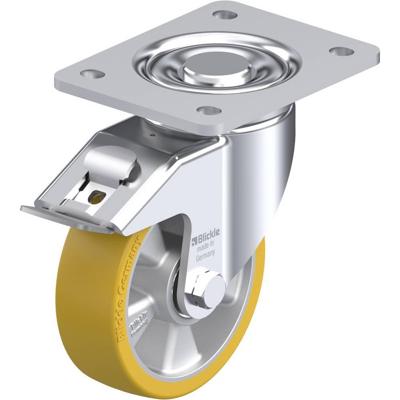 Blickle LH-ALTH 125K-3-FI Zwenkwiel met rem Wieldiameter: 125 mm Draagvermogen (max.): 550 kg 1 stuk(s)