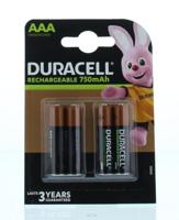 Duracell Plus AAA oplaadbare batterijen - 4 stuks - thumbnail