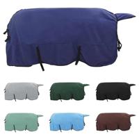 VidaXL Paardendeken marineblauw polyester - thumbnail