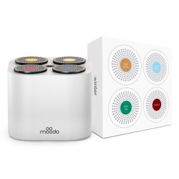 Moodo Smart aroma diffuser wit incl. capsule set (met een stekker)