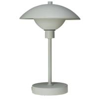 Dyberg Larsen tafellamp Roma 5W oplaadbaar 26 cm staal - thumbnail