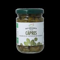 Bio Organica Italia Kappertjes in azijn bio 140 Gram - thumbnail