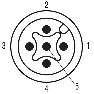 Weidmüller 9457340400 Sensor/actuator connector, geassembleerd Aantal polen (sensoren): 5 Stekker 3.00 m 1 stuk(s)