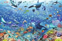 Ravensburger Legpuzzel kleurrijke onderwaterwereld, 3000st. - thumbnail