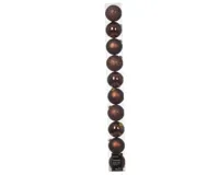 Decoris kerstballen set plastic 10st espresso 6cm - thumbnail