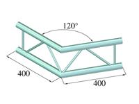 ALUTRUSS DECOLOCK DQ2-SPAC22V 2-way Corner 120Â°bk - thumbnail