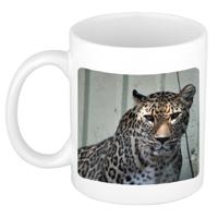 Foto mok gevlekte jaguar mok / beker 300 ml - Cadeau jaguars liefhebber - feest mokken - thumbnail
