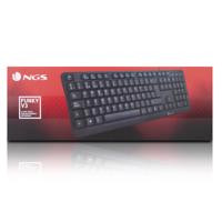 Toetsenbord NGS NGS-KEYBOARD-0344 Zwart - thumbnail
