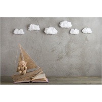 StudioKing Achtergronddoek TBB1 3x2m met Print - thumbnail