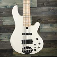 Lakland Skyline 55-02 Custom White Pearl Gloss 5-snarige elektrische basgitaar - thumbnail