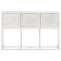 Dressoir 115x30x76 cm massief mangohout - thumbnail