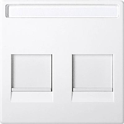 Merten MEG4564-0319 Netwerkdoos Afdekking Polar-wit 1 stuk(s)