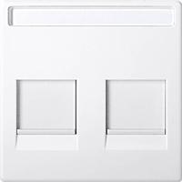 Merten MEG4564-0319 Netwerkdoos Afdekking Polar-wit 1 stuk(s) - thumbnail