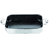 Rectangular Lasagne Bowl Glamour Stone Cm. 35X25 - thumbnail