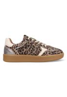 DWRS label Mirabel panterprint sneakers Leer Dames - thumbnail