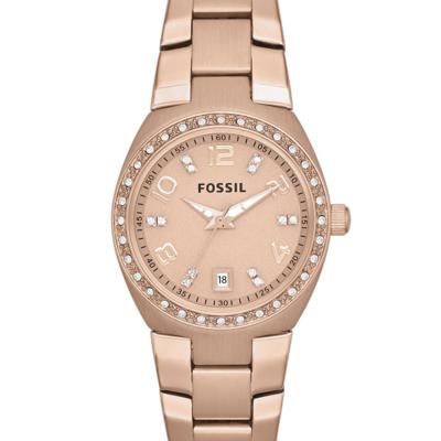 Horlogeband Fossil AM4508 Staal Rosé 18mm Horlogeband Fossil AM4508 Staal Rosé 18mm