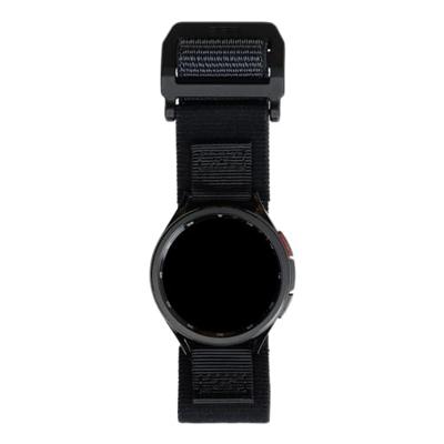 URBAN ARMOR GEAR Active Strap Samsung Galaxy Watch6 44/40mm, Watch6 Classic 47/43mm, Watch5 Pro 45mm, Watch4 44/40mm, Watch4 Classic 46/42mm (vervangingsbandje van nylon) grafiet