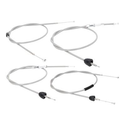101 OCTANE bowden kabelset bowden cable set 101.octa 4tlg grey