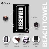 Reserved strandlaken - thumbnail