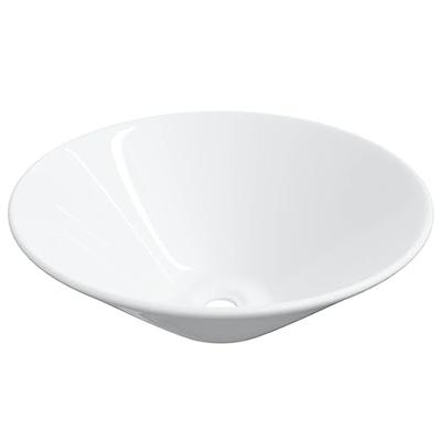 VidaXL Wasbakken 2 st 42x42x14 cm keramiek wit VidaXL Wasbakken 2 st 42x42x14 cm keramiek wit