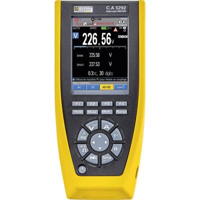 Chauvin Arnoux C.A 5292 Multimeter Digitaal Datalogger, Grafisch display CAT III 1000 V, CAT IV 600 V Weergave (counts): 100000