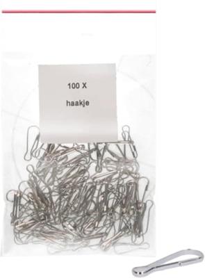 Haakje t.b.v. bevestigingsdraad (100 st) Haakje t.b.v. bevestigingsdraad (100 st)