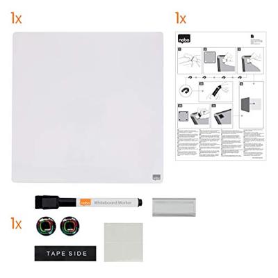 Magnetisch bord Nobo Wit Plastic - thumbnail