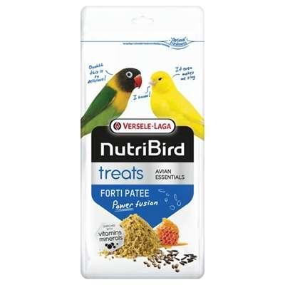 Versele-Laga NutriBird Treats Forti Patee Power Fusion | 250 g | Aanvullend voer voor alle kamervogels | Met vitamines, mineralen en sporenelementen | Met lysine en methionine
