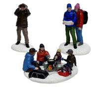 Forest Family Polyresin 10cm 3 stuks Santaville - Santaville - thumbnail