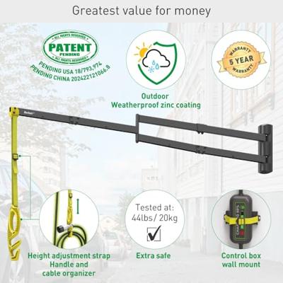 Barkan Wandkabelhouder