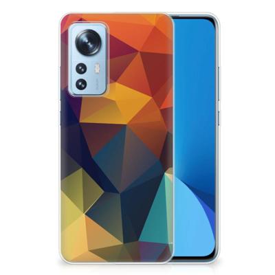 Xiaomi 12 | 12X | TPU Hoesje | Polygon Color Xiaomi 12 | 12X | TPU Hoesje | Polygon Color