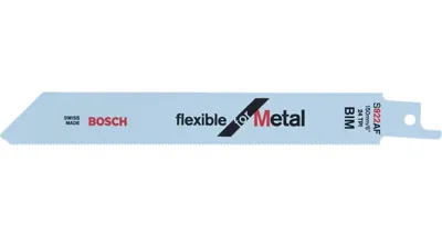 Bosch Accessoires 5x Reciprozaagblad Flexible voor Metaal S922AF - 2608656013 - thumbnail