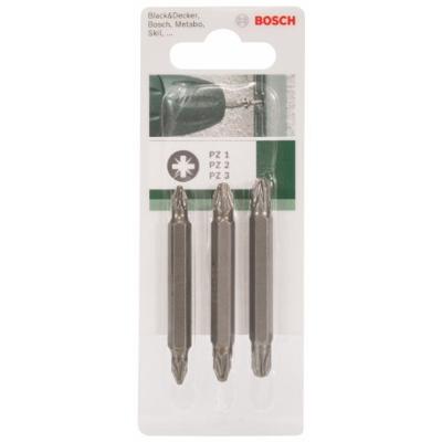 Bosch Accessoires 3-delige dubbelbitset (PZ, PZ) - 2609255962