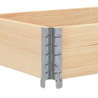 VidaXL Palletopzetrand 150x50 cm massief grenenhout - thumbnail