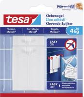 tesa 77766 Klevende spijkers Wit Inhoud: 2 stuk(s) - thumbnail