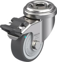Blickle LRXA-PATH 50KFD-FI Zwenkwiel met rem Wieldiameter: 50 mm Draagvermogen (max.): 75 kg 1 stuk(s) - thumbnail