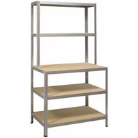 IRONSIDE 100855 Stellingkast compleet Metaal, Hout - thumbnail