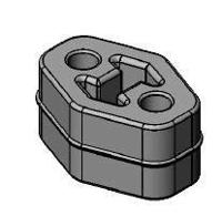 Rubberstrip, uitlaatsysteem 86538 - thumbnail