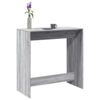 Bartafel 102x50x103,5 cm bewerkt hout grijs sonoma eikenkleur - thumbnail