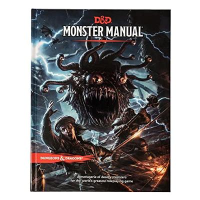 Dungeons & Dragons 5.0 - Monster Manual Boek Dungeons & Dragons 5.0 - Monster Manual Boek