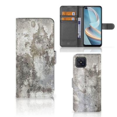 OPPO Reno4 Z | Bookcase | Beton Print OPPO Reno4 Z | Bookcase | Beton Print