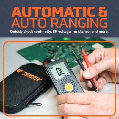 Tempo Communications PM100 Multimeter Digitaal CAT III 300 V Weergave (counts): 6000