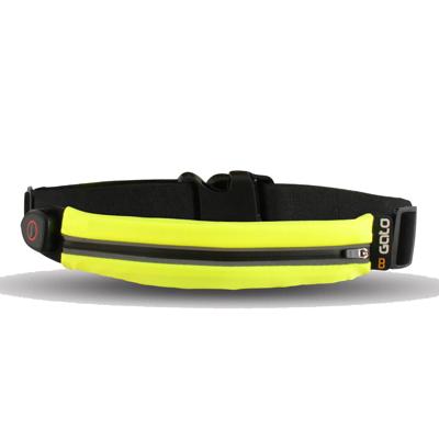 Outwet Gato sport usb led belt waterproof neon yellow onesize