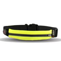 Outwet Gato sport usb led belt waterproof neon yellow onesize - thumbnail