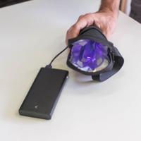 UV-sterilisator Stof Zwart - thumbnail