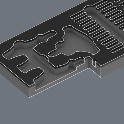 Wera 05137352001 9852 Plukschuiminlegstuk 1 stuks (l x b x h) 392 x 172 x 30 mm Wera 05137352001 9852 Plukschuiminlegstuk 1 stuks (l x b x h) 392 x 172 x 30 mm