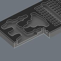 Wera 05137352001 9852 Plukschuiminlegstuk 1 stuks (l x b x h) 392 x 172 x 30 mm - thumbnail