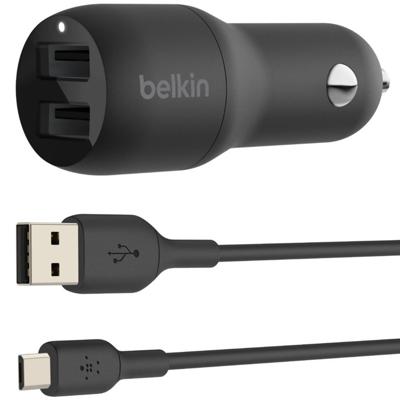 Belkin CCE002BT1MBK oplader voor mobiele apparatuur Zwart Auto