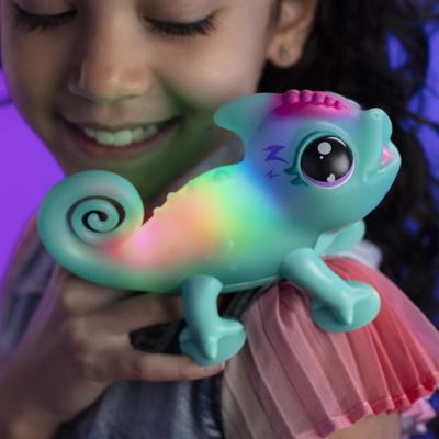 Little Live Pets Bright Light Kameleon Sunny - blauw