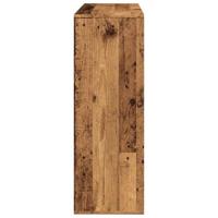Kamerscherm 100x33x94,5 cm bewerkt hout oud houtkleurig - thumbnail
